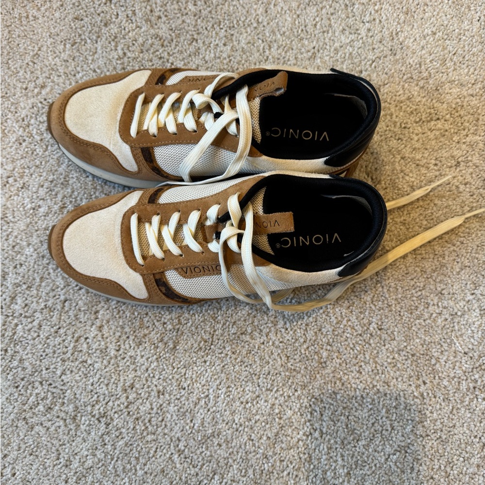 Vionic Women’s Ivory Leopard Sneakers - Picture 4 of 8